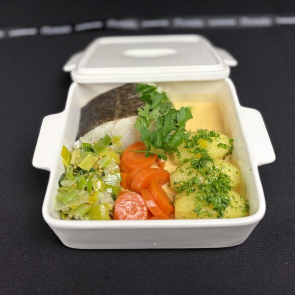 Dos de Cabillaud sur Peau