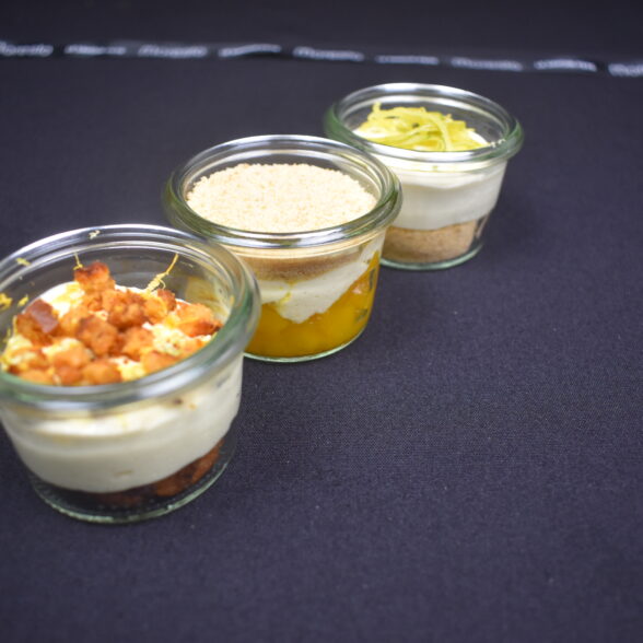 Le Trio de Verrines en dessert