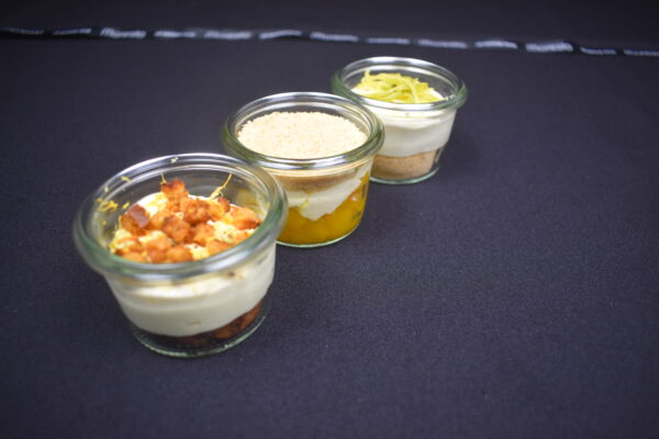 Le Trio de Verrines en dessert
