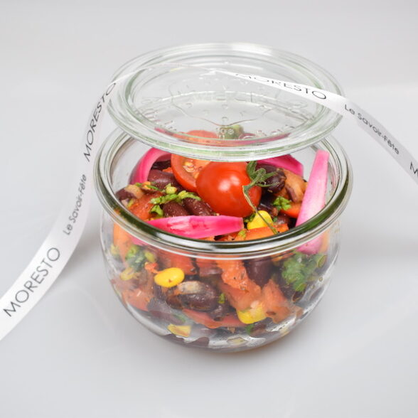 Salade Mexicaine : Haricots, Mais, Poivrons…(bocal 580ml)