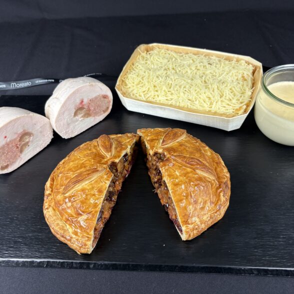 Rôti de Dinde farci aux Raisins de Muscat (6 pers.)