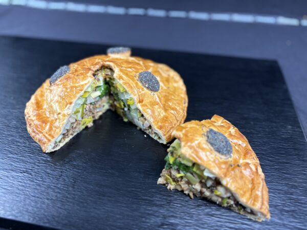 Pintade farcie aux Marrons, Girolles & Cognac (pr 4 pers.)