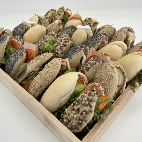 Sandwichs Petits pains multi-Céréales garnis