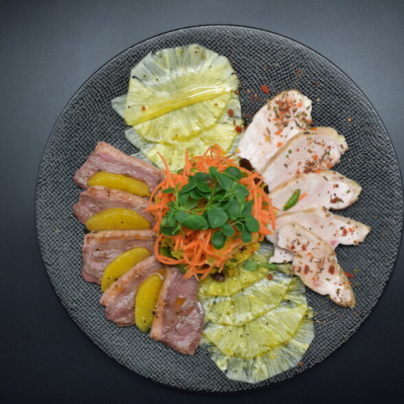 Salade sucrée-salée de la Terre