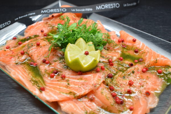 Plateau de Saumon mariné Maison