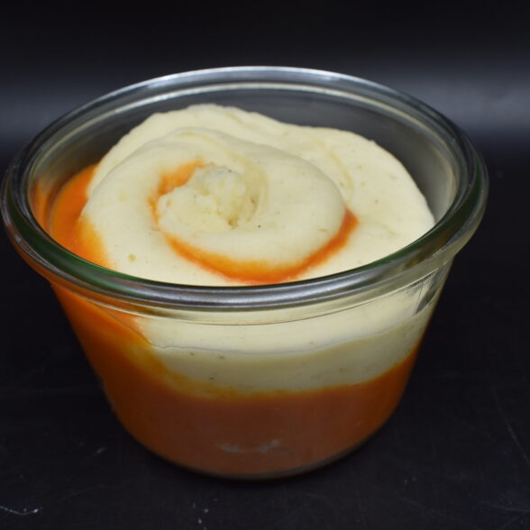Boulettes, Sauce Tomate, Purée – 580 ml (à réchauffer)