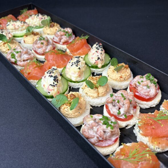 Plateau de Toasts Pain de Mie – 27 pièces