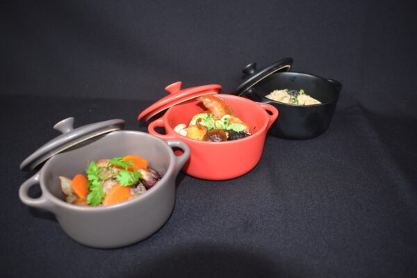 Petite casserolette taupe : Queue de Boeuf à la Bourguignonne