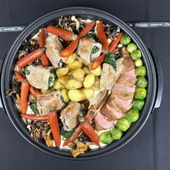 Wok de Veau à la Crème de Cognac