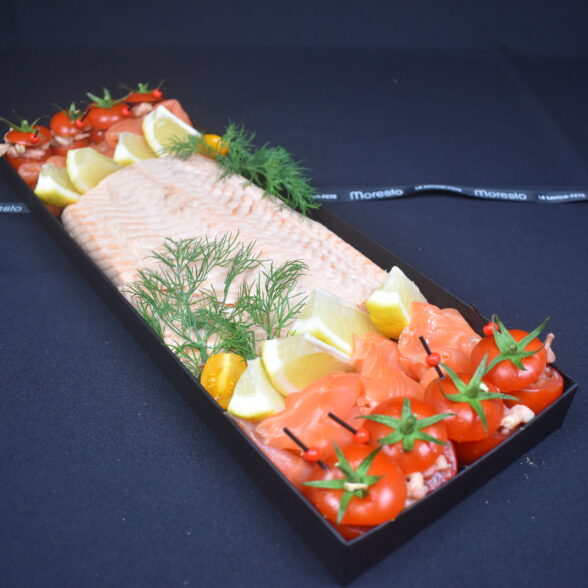 Plateau de Saumon en Belle-vue (Entrée pour 8 pers.)