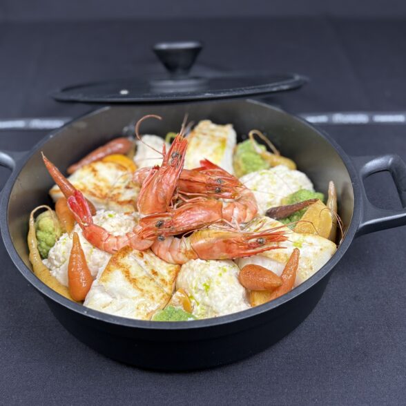 Casserole de Loup de Mer – 4 pers.