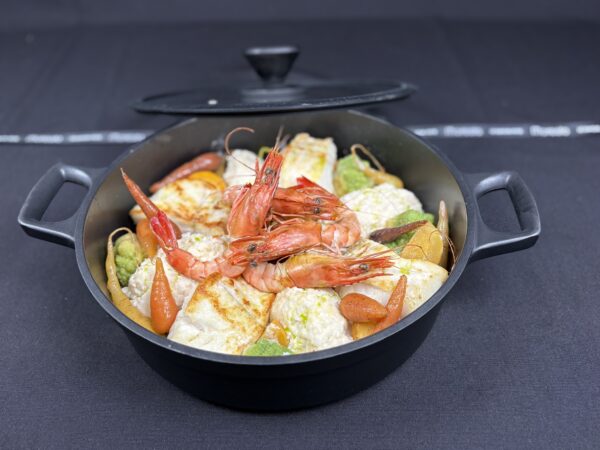 Casserole de Loup de Mer – 4 pers.