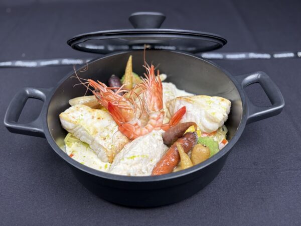Casserole de Loup de Mer – 2 pers.