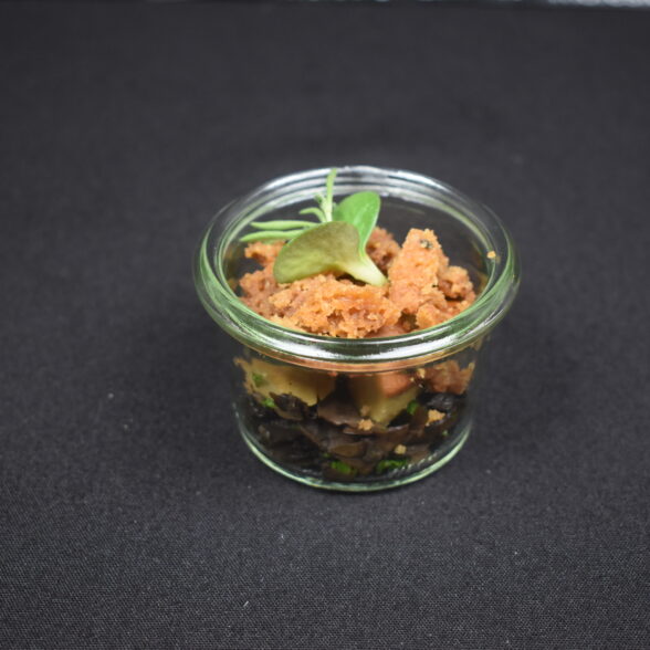 Verrine de Luxe : Duxelle Forestière