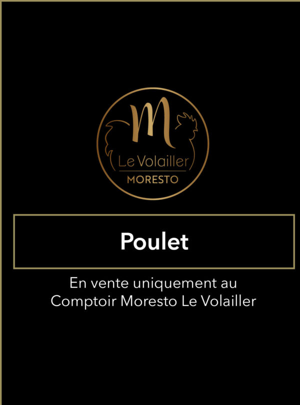 Poulet jaune fermier – Poulet noir de Bourgogne  – Chapon fermier (de 5 à 8 personnes) – Poularde (de 4 à 5 personnes)