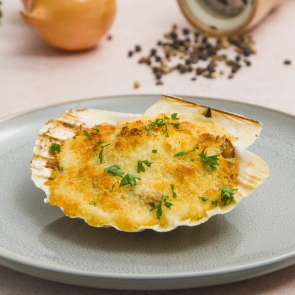 2 Coquilles St-Jacques au Champagne
